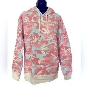 Kylie Cosmetics Tops Kylie Jenner Pink Candy Camo Hoodie Nwot